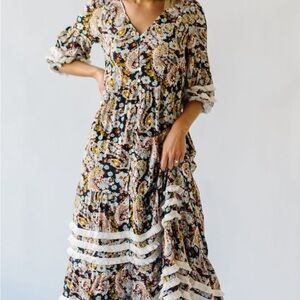 Piper & Scoot SoHo Fringe Maxi Dress